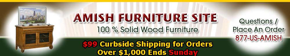amish furniture, online amish furniture, unfinished amish furniture, mission style, amish, shaker style