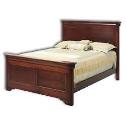Louis Phillipe Panel Bed