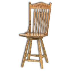 Bent Arrow Post Bar Stool