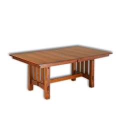 Aspen Mission Trestle Table