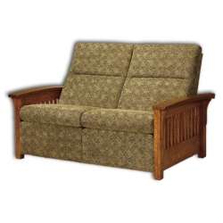 Skyline Slat Loveseat Recliner