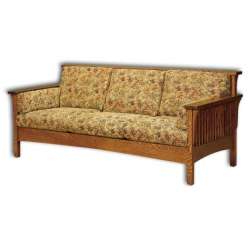 High Back Slat Sofa