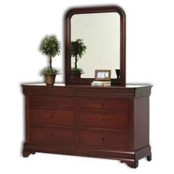 Louis Phillipe 8-Drawer Dresser